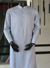Sami Saeed Men's Plain Kameez Shalwar - SS24EBC SBL